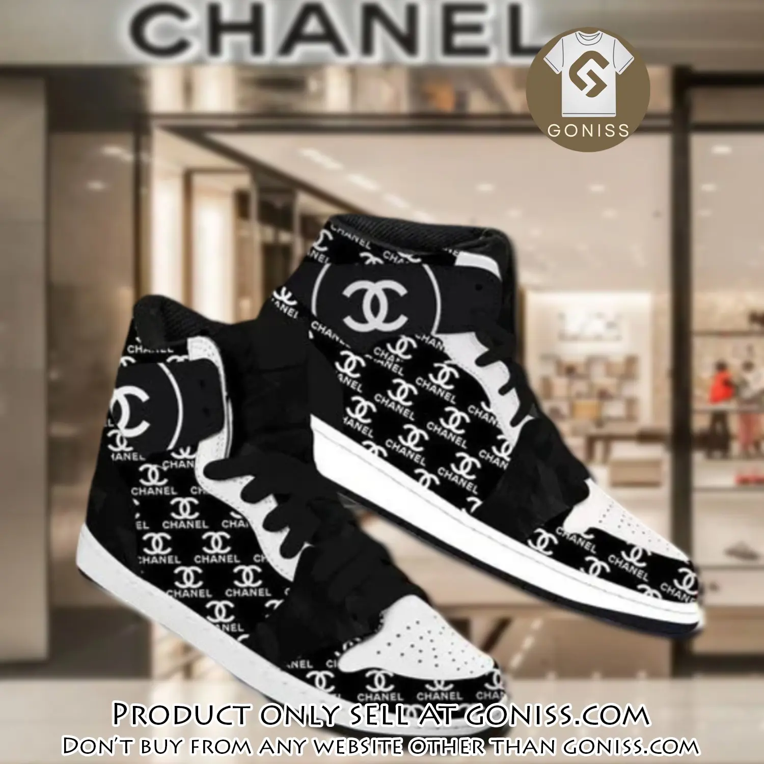 Chanel luxury brand high air jordan sneaker shoes gn5030769